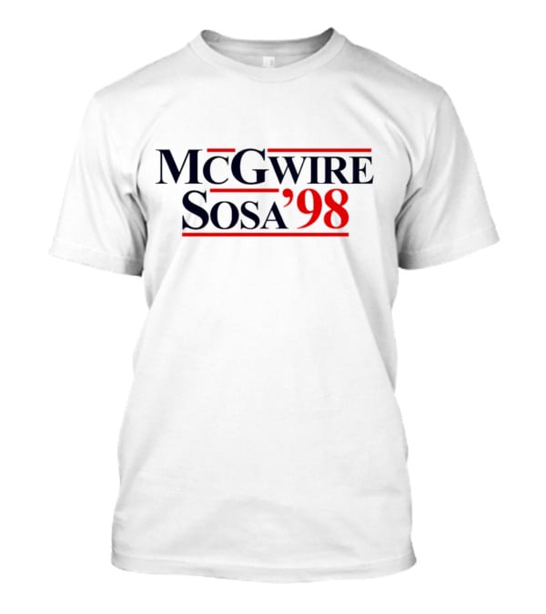 McGwire Sosa '98 Baseball Home Run Chase T-Shirt