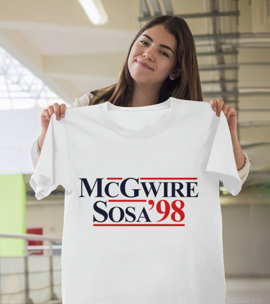 McGwire Sosa '98 Baseball Home Run Chase T-Shirt