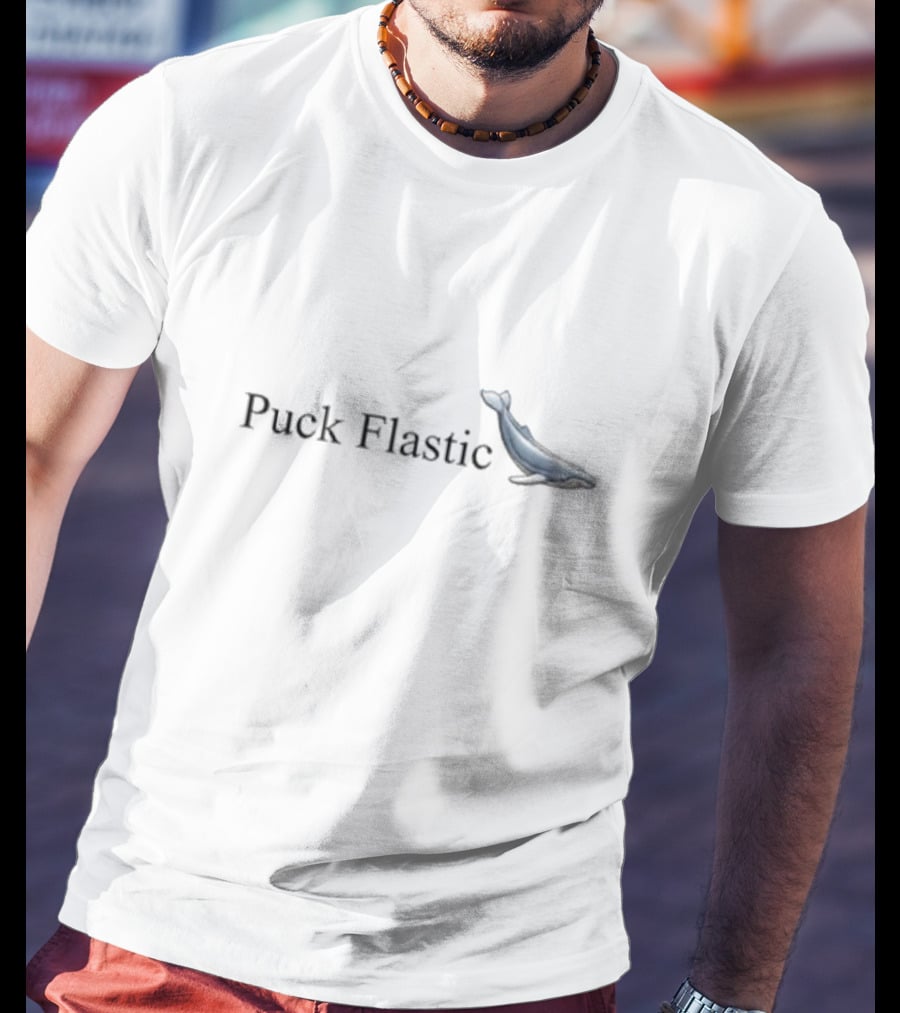 Puck Flastic Whale T-Shirt
