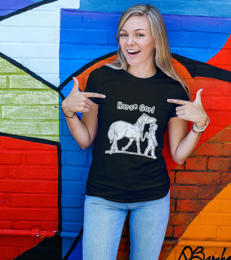 Horse Gorl Best Friend Horse Girl T-Shirt