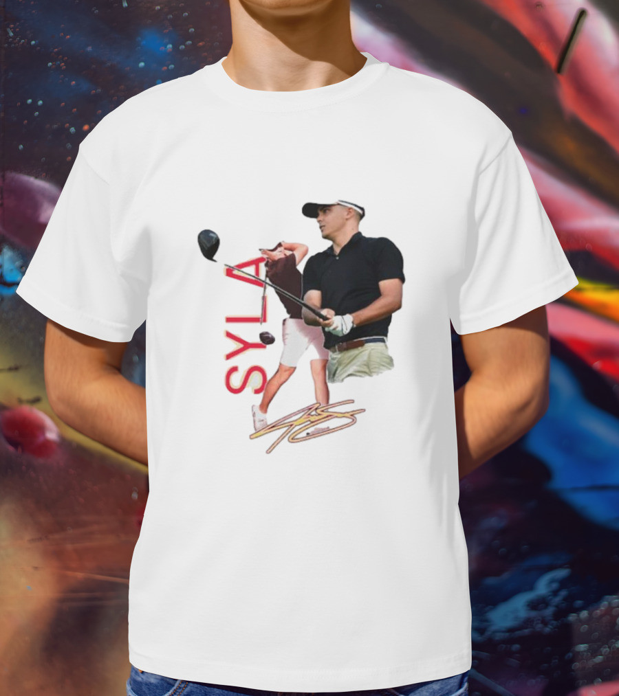 SYLAK Golf Swing Gold Signature T-Shirt