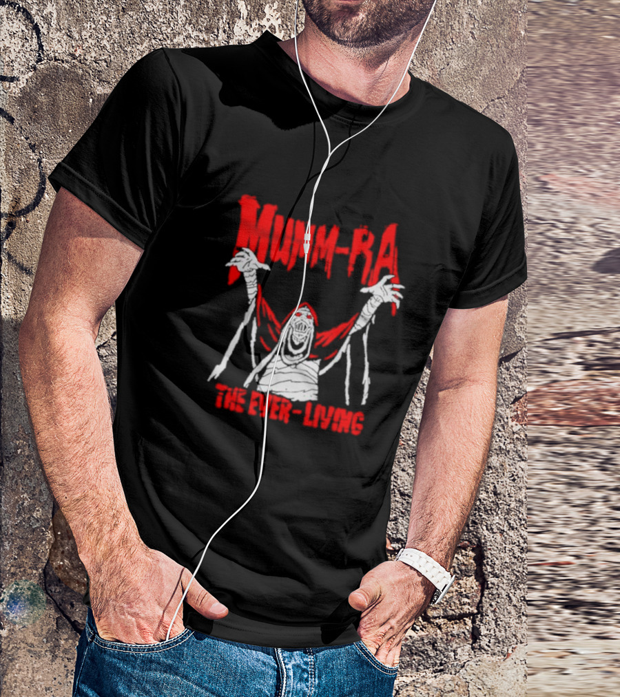 Mumm-Ra The Ever-Living Red And White T-Shirt