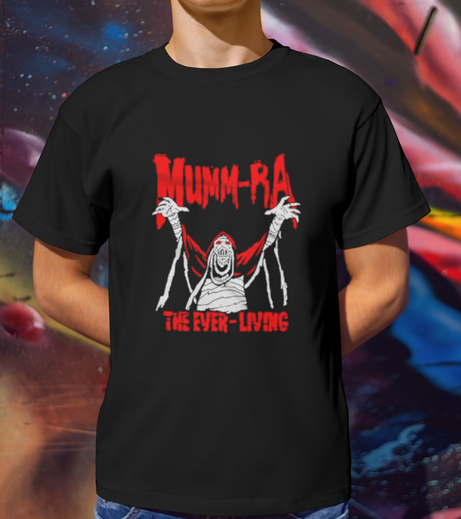 Mumm-Ra The Ever-Living Red And White T-Shirt