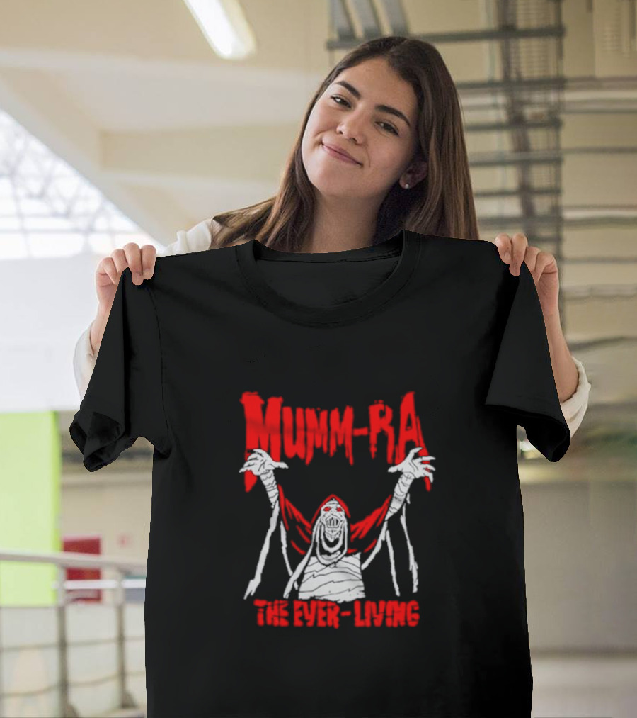 Mumm-Ra The Ever-Living Red And White T-Shirt