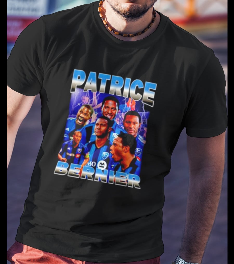 Patrice Bernier Montreal Impact Soccer Legend Bootleg T-Shirt