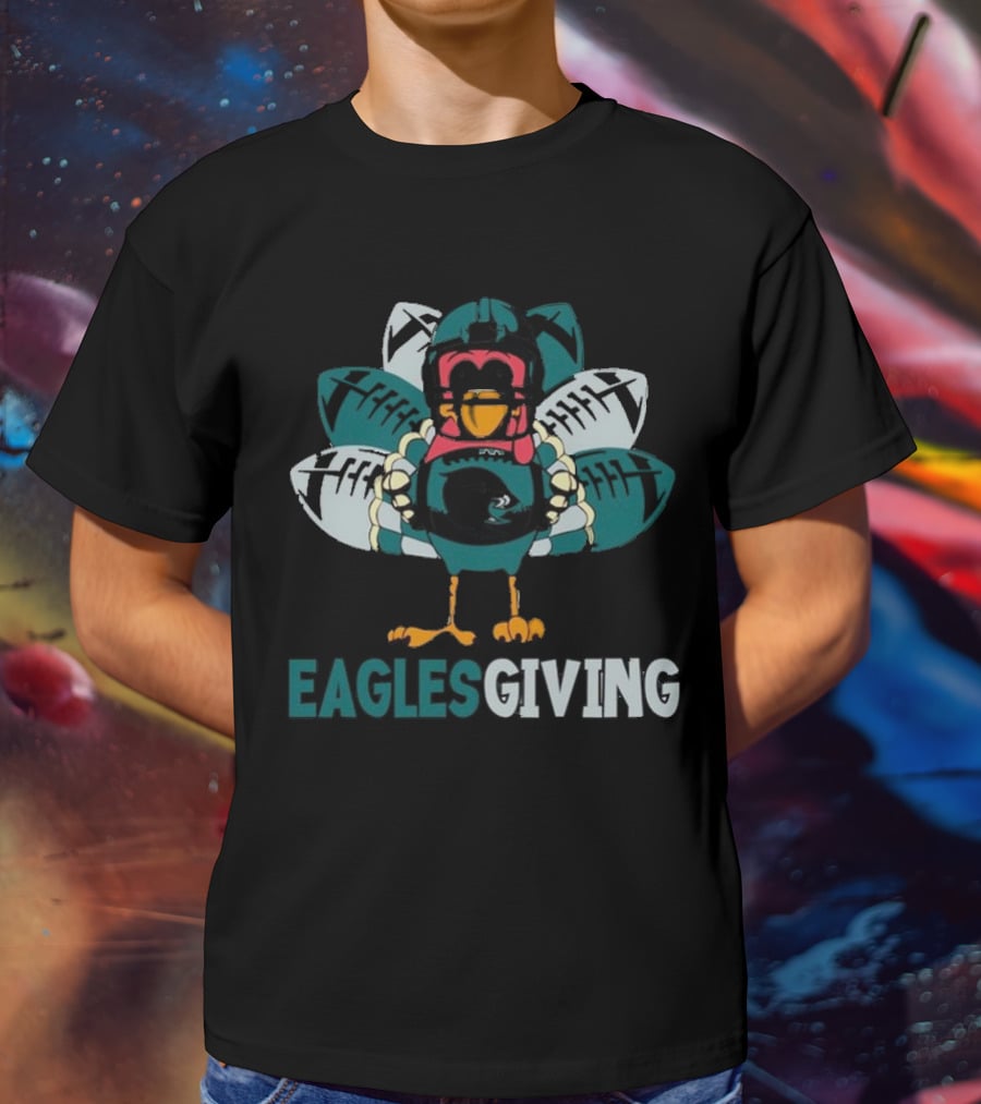 Eaglesgiving Turkey Philadelphia Eagles Thanksgiving T-Shirt