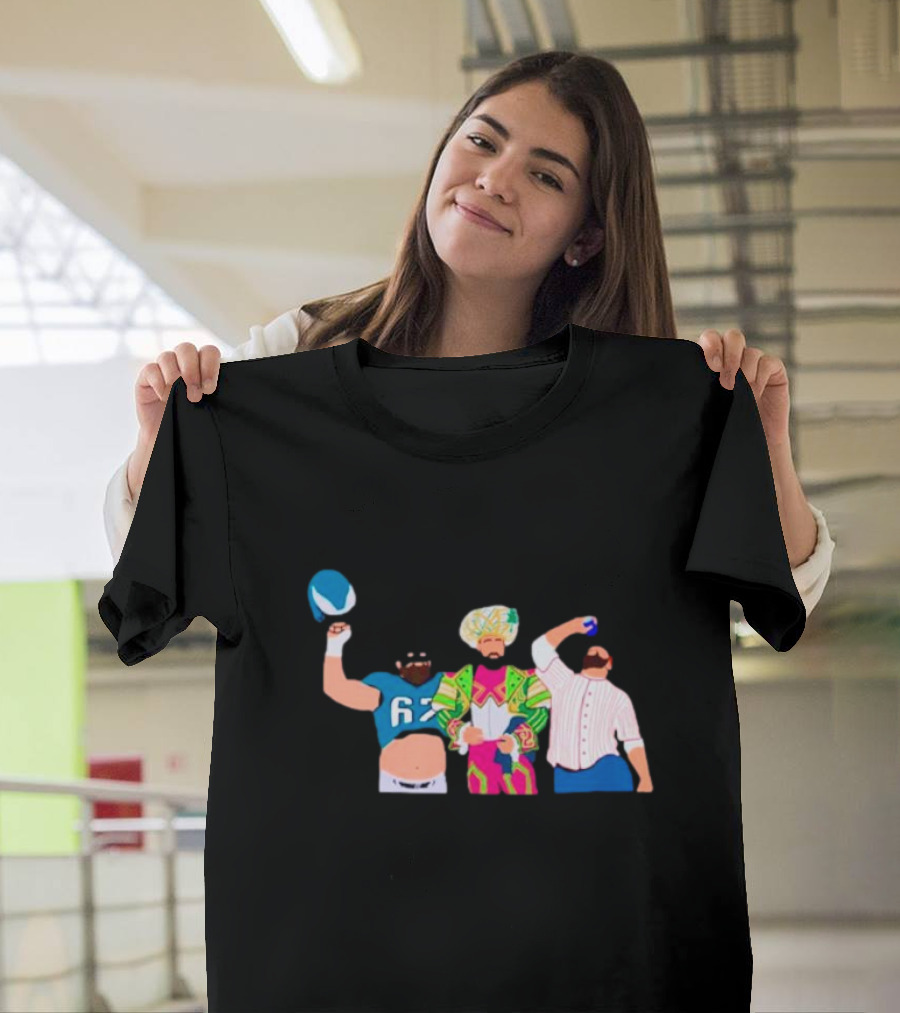 Philly Jason Kelce Iconic Outfits And Cheers T-Shirt