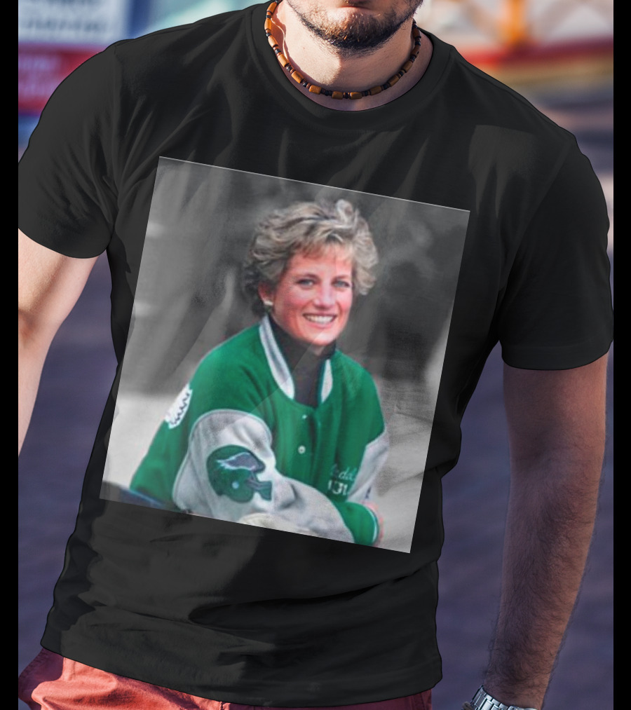 Philadelphia Eagles Fan Princess Diana Iconic T-Shirt