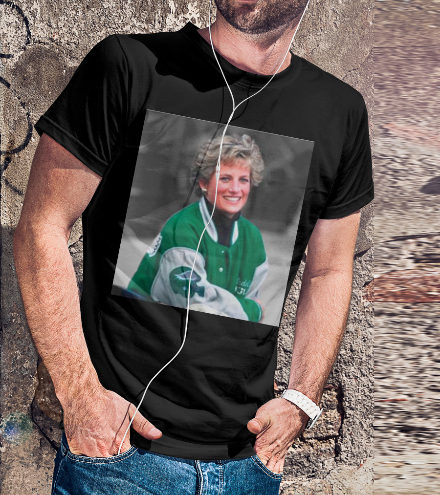 Philadelphia Eagles Fan Princess Diana Iconic T-Shirt