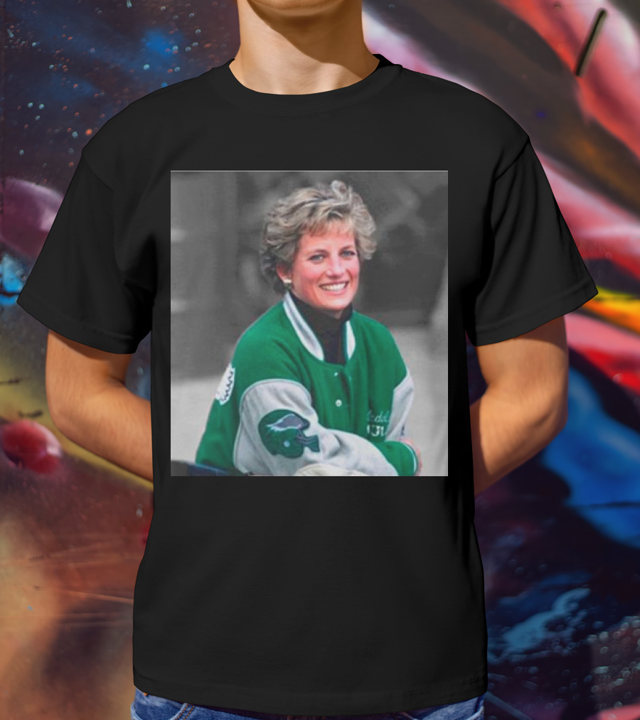 Philadelphia Eagles Fan Princess Diana Iconic T-Shirt
