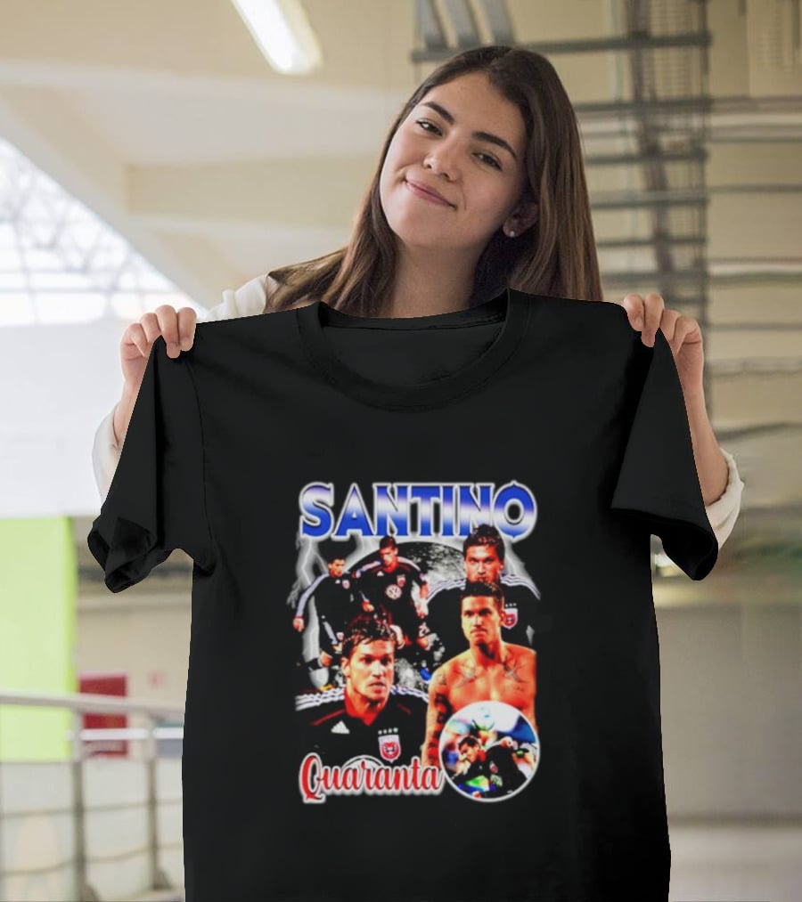 Santino Quaranta Soccer Montage DC United Moments T-Shirt