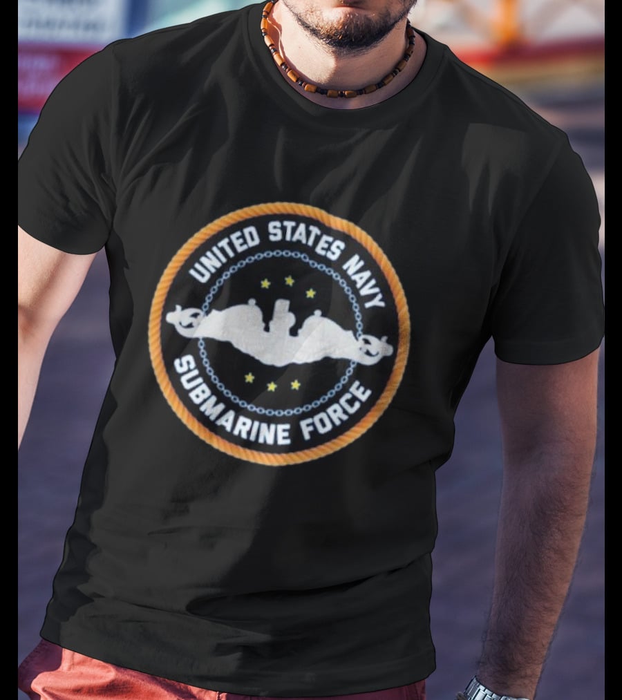 United States Navy Submarine Force Emblem T-Shirt