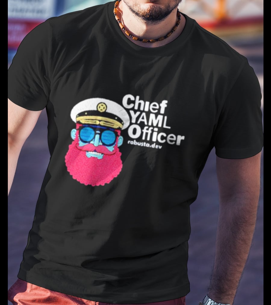 Chief Yaml Officer Robusta.dev T-Shirt