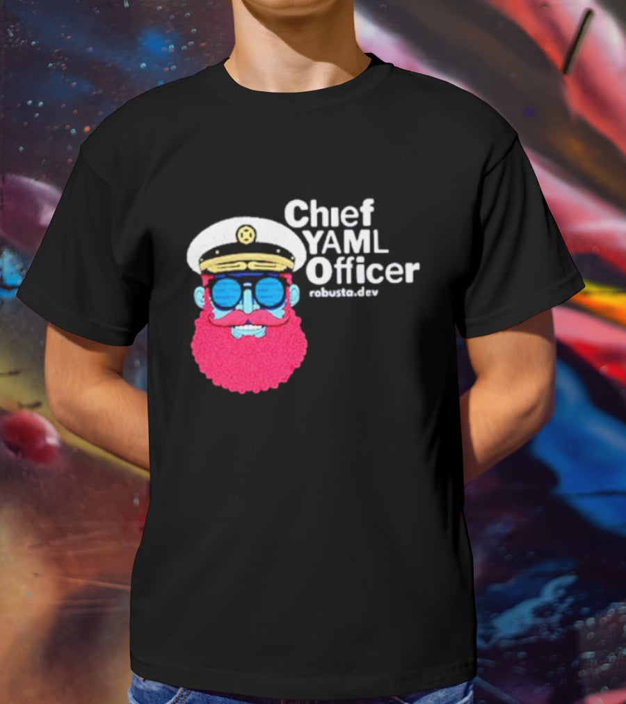 Chief Yaml Officer Robusta.dev T-Shirt