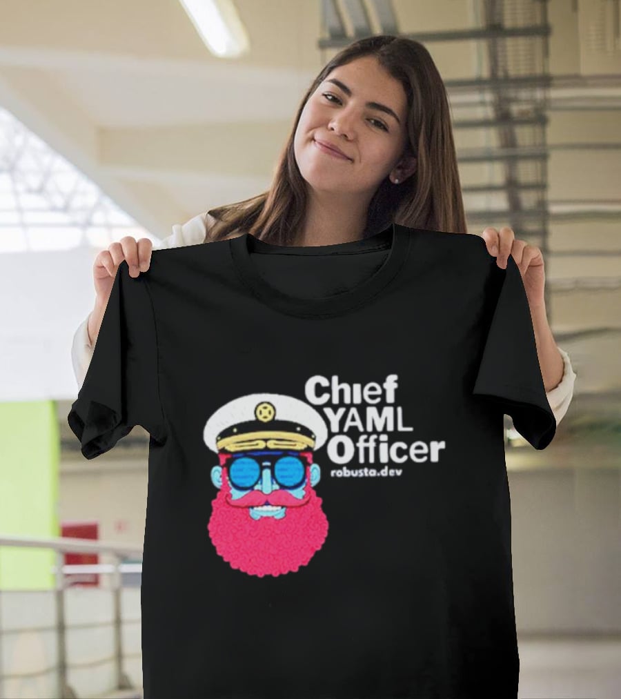 Chief Yaml Officer Robusta.dev T-Shirt
