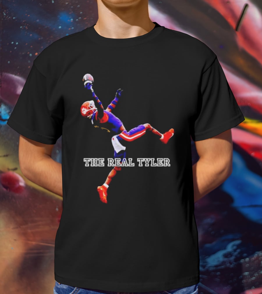 Clemson Tigers The Real Tyler Browns Football Catch T-Shirt