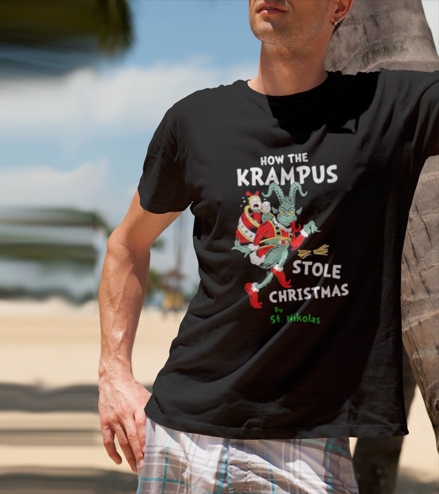 How The Krampus Stole Christmas By St. Nikolas T-Shirt