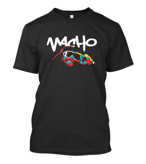 Macho Forever Colorful Shades T-Shirt