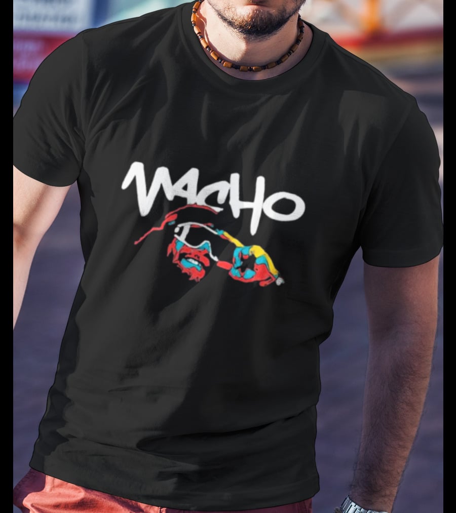Macho Forever Colorful Shades T-Shirt
