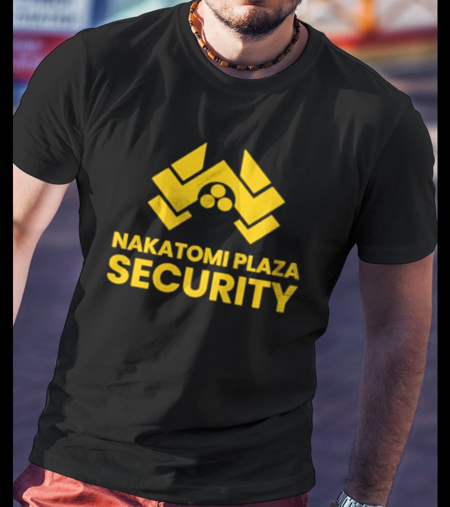 Nakatomi Plaza Security Die Hard Christmas Movie T-Shirt