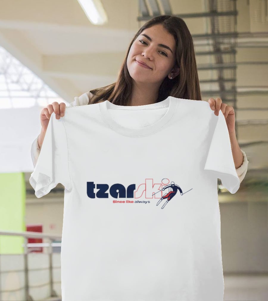 Tzar Ski Since Like Always Skiing T-Shirt