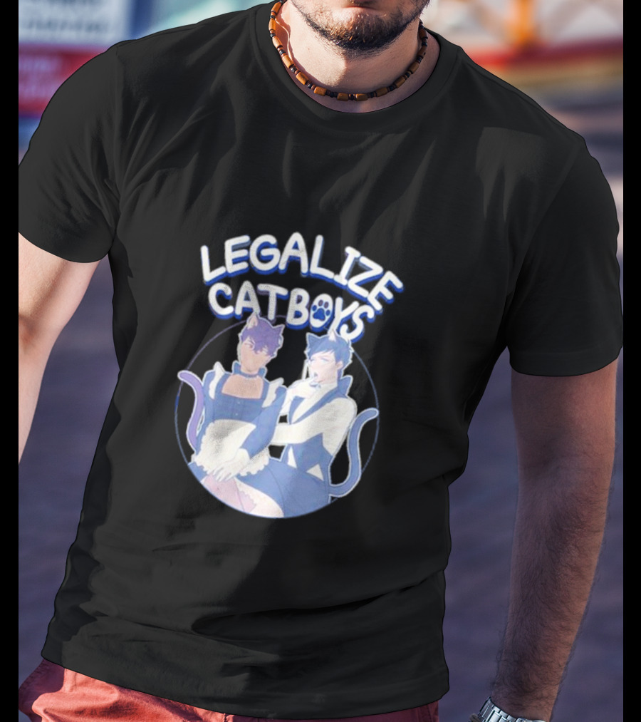 Legalize Catboys Dan And Phil-Inspired Fandom Concept T-Shirt