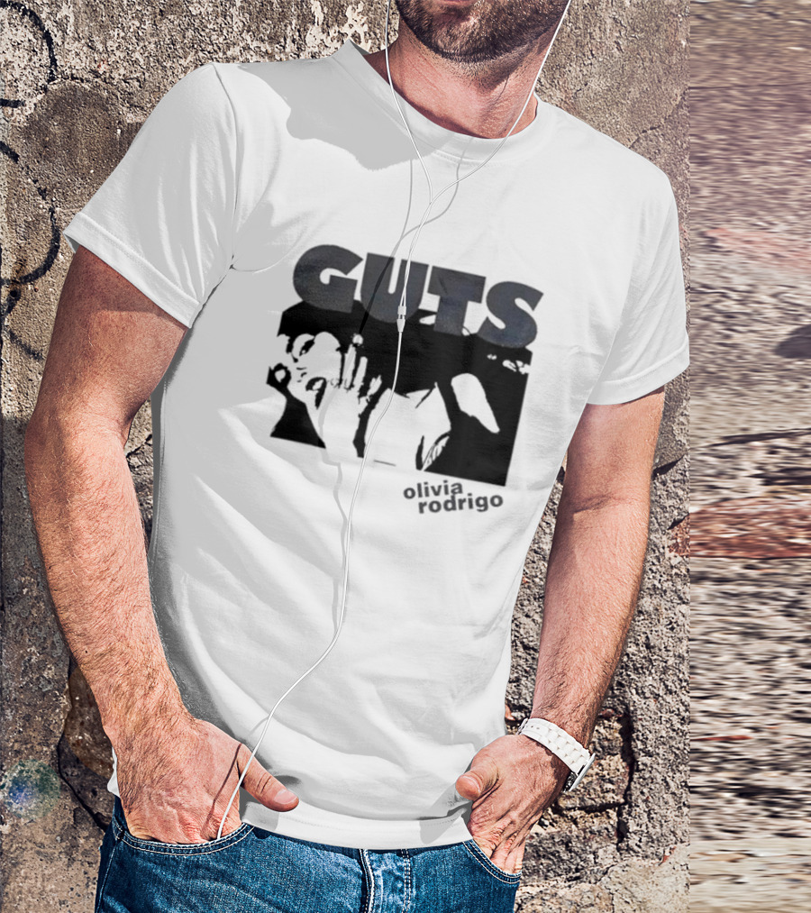 Guts Olivia Rodrigo Glittering T-Shirt