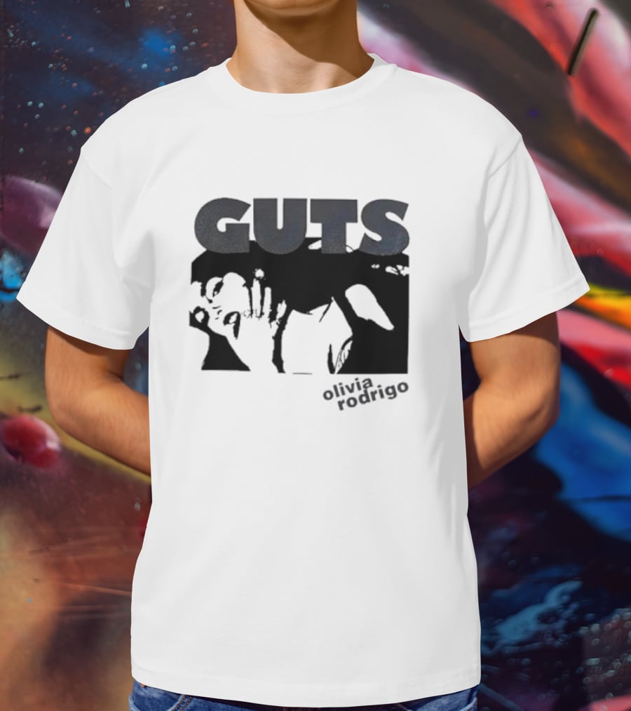Guts Olivia Rodrigo Glittering T-Shirt