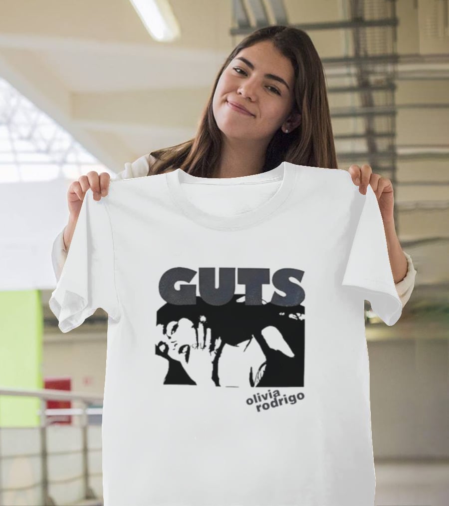 Guts Olivia Rodrigo Glittering T-Shirt