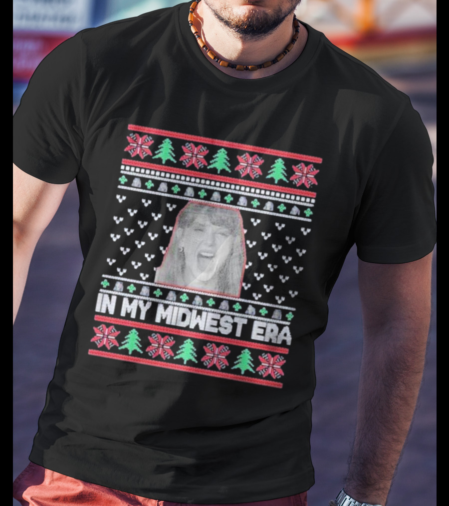 In My Midwest Era Ugly Sweater Holiday T-Shirt