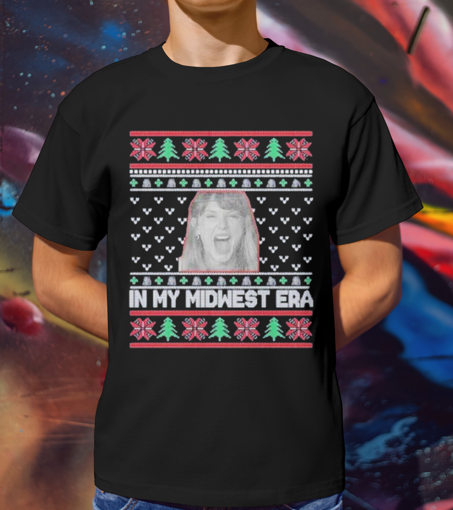 In My Midwest Era Ugly Sweater Holiday T-Shirt
