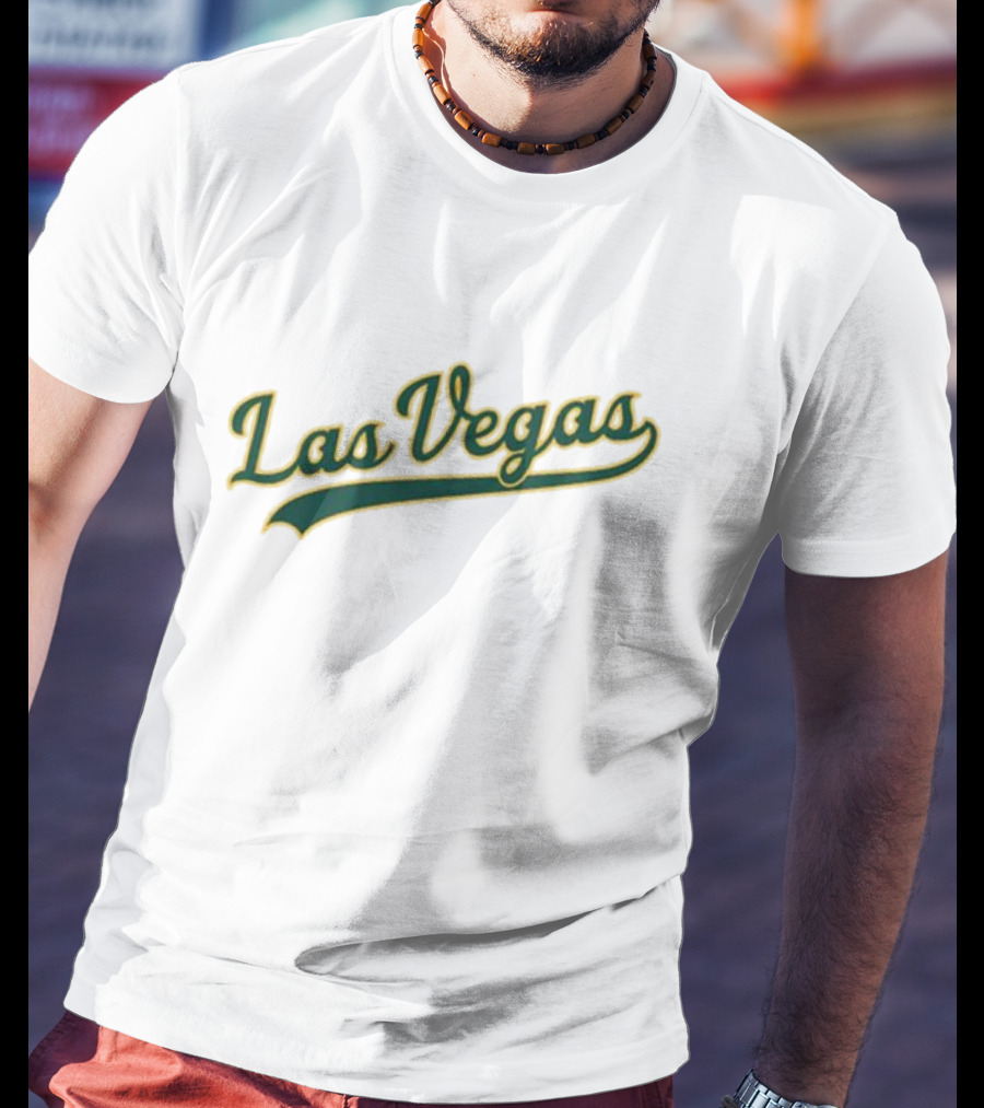 Las Vegas Baseball Script T-Shirt
