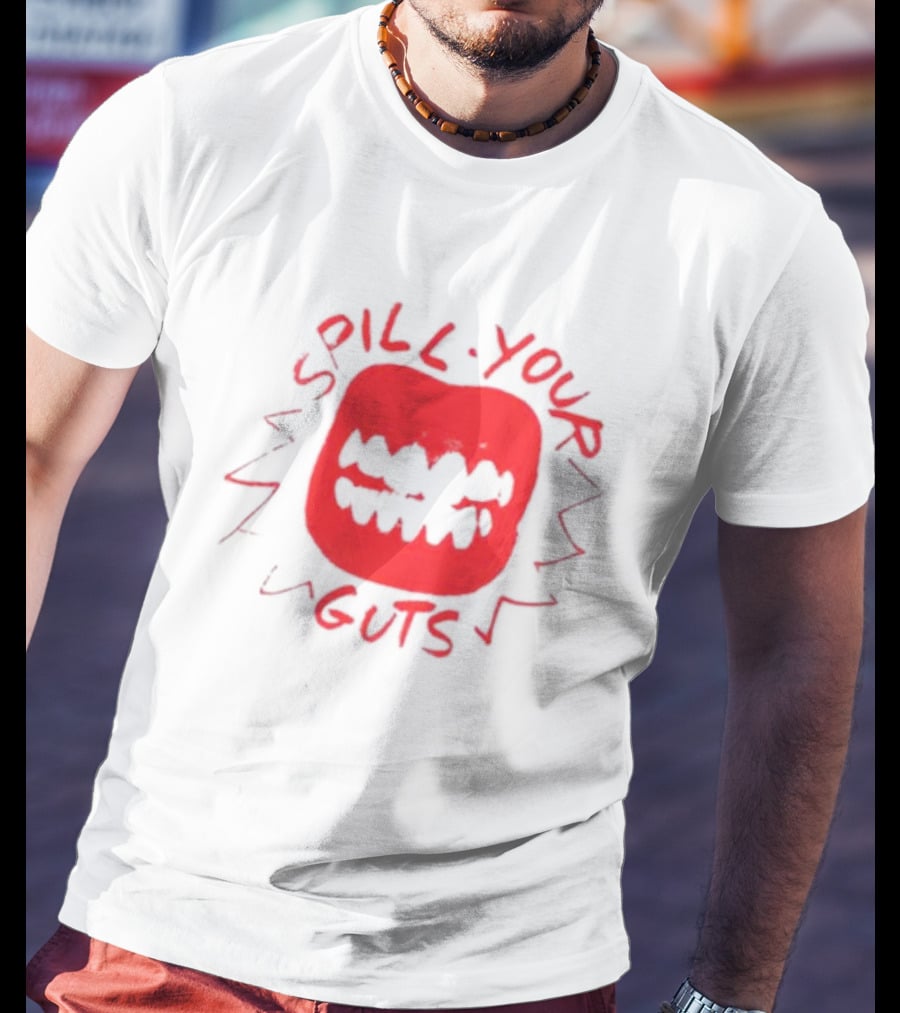 Spill Your Guts Red Mouth T-Shirt