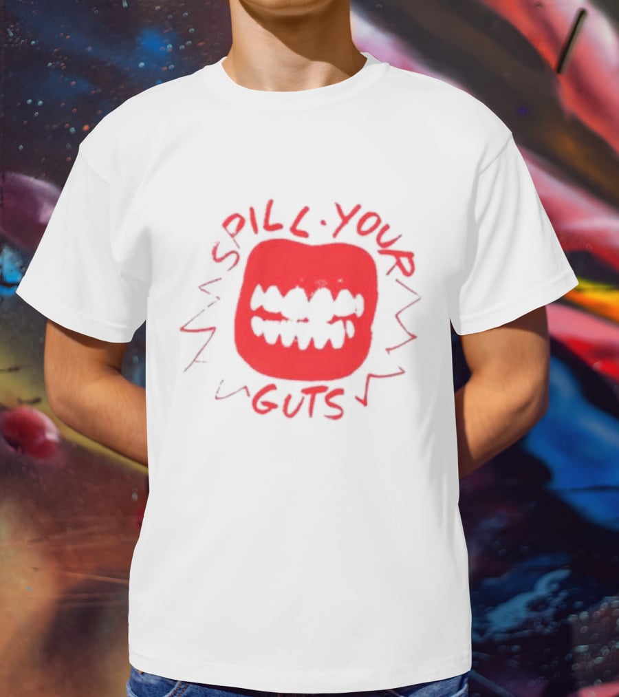 Spill Your Guts Red Mouth T-Shirt
