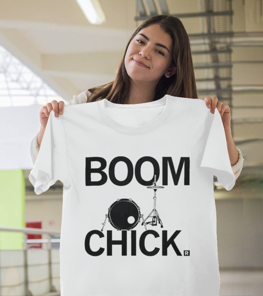 Boom Chick Drums Band Music T-Shirt