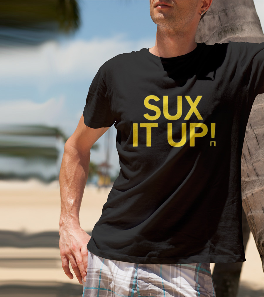 Raygun Sux It Up Slogan T-Shirt