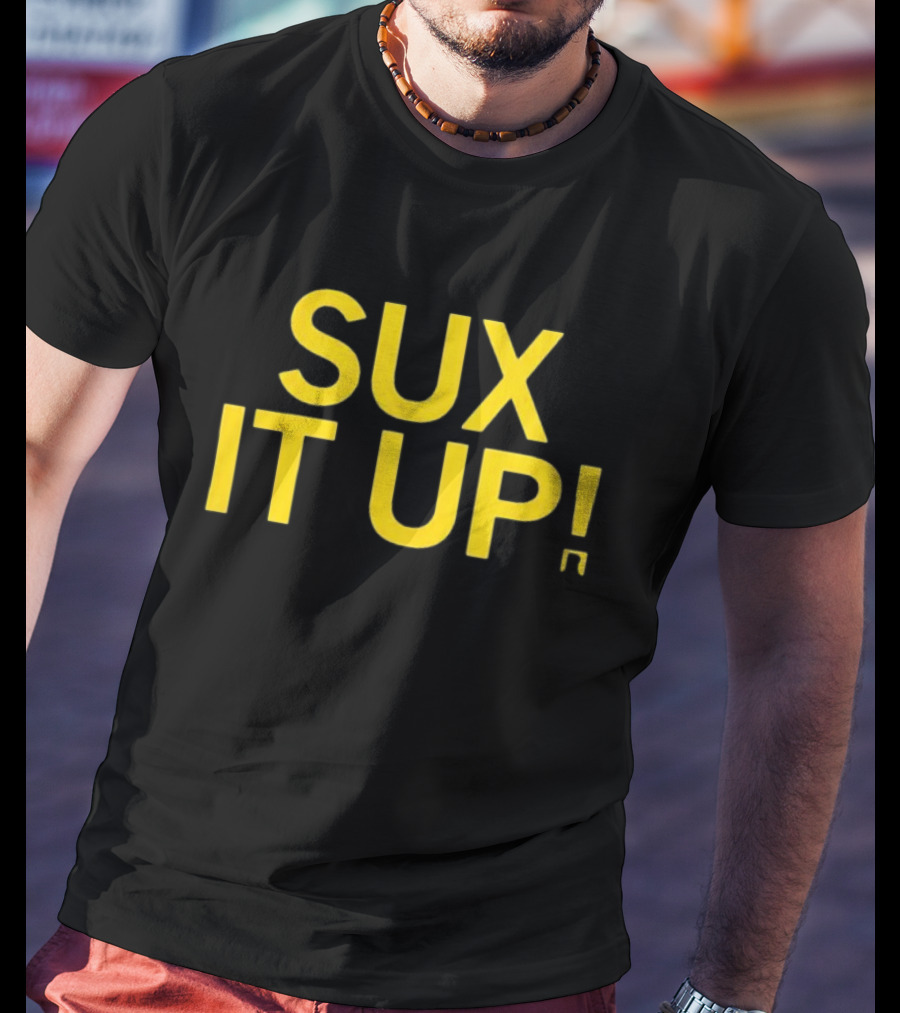 Raygun Sux It Up Slogan T-Shirt