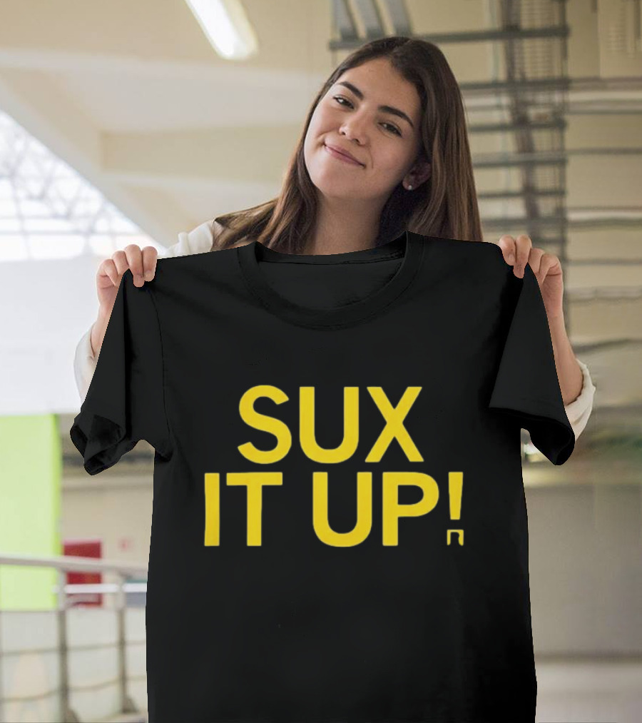 Raygun Sux It Up Slogan T-Shirt