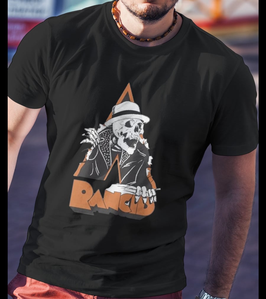 Rancid Skull Retro Style Ultra Breakout T-Shirt