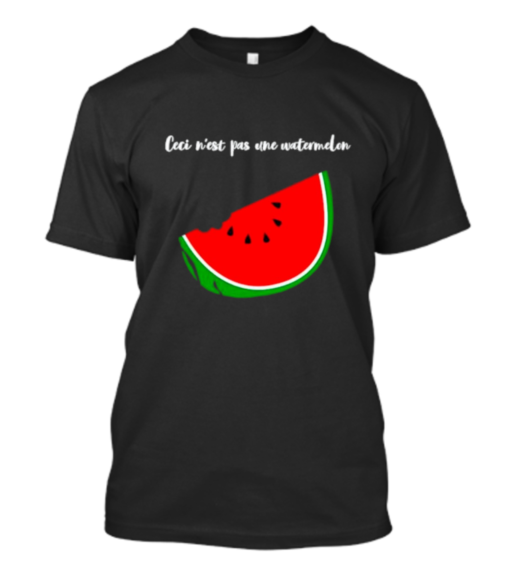 Ceci N’est Pas Une Watermelon Slice Magritte T-Shirt