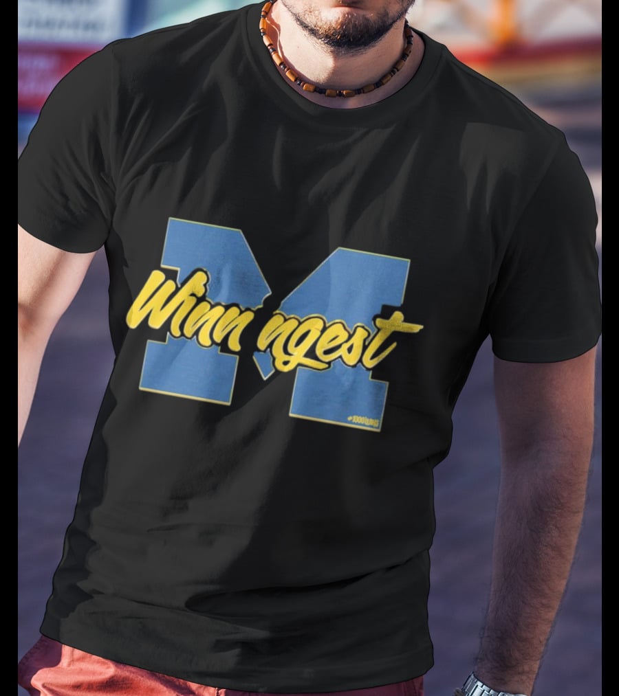 Michigan Wolverines Winningest Block M T-Shirt