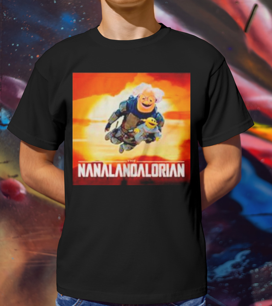 The Nanalandalorian Nanalan Crossover Adventure T-Shirt