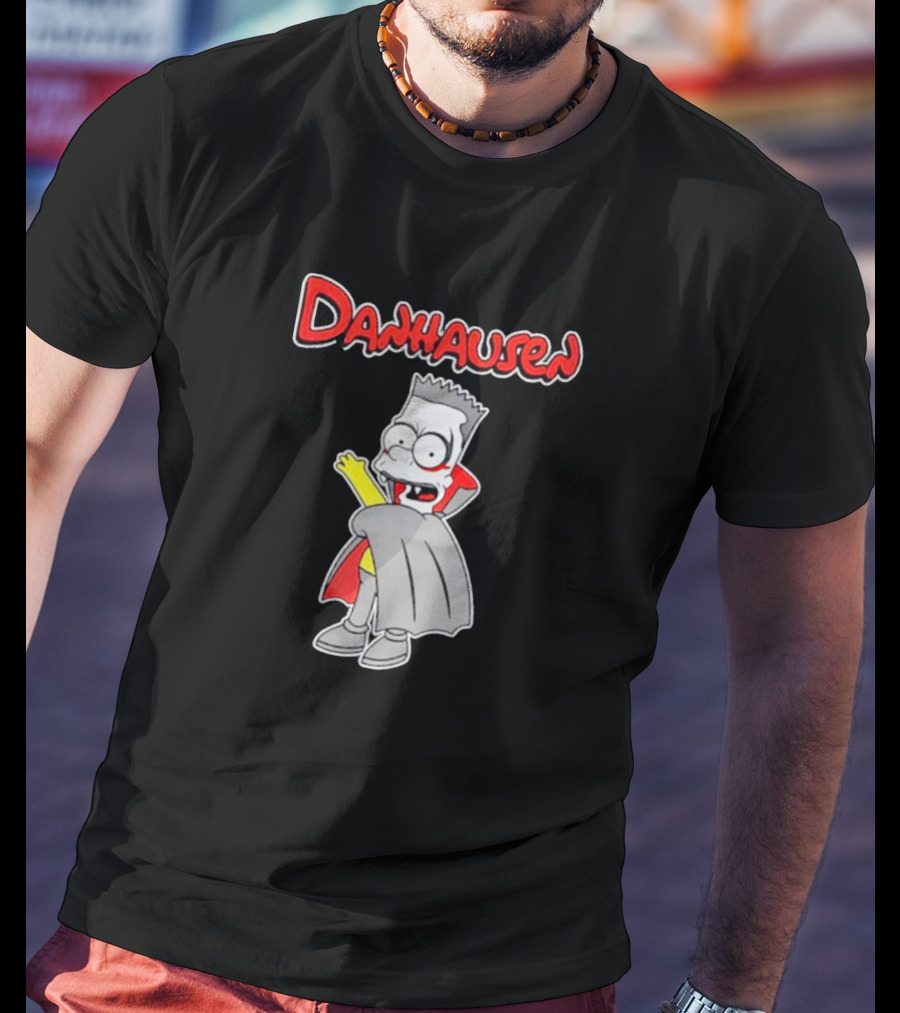 Danhausen Bootleghausen Cartoon Homage Character Mashup T-Shirt