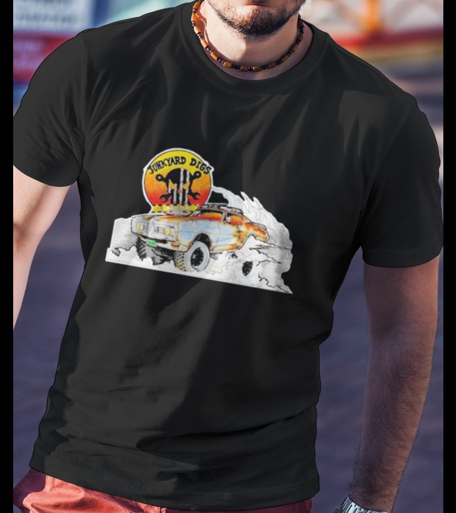Junkyard Digs Explosive 1968 Lemans Adventure T-Shirt