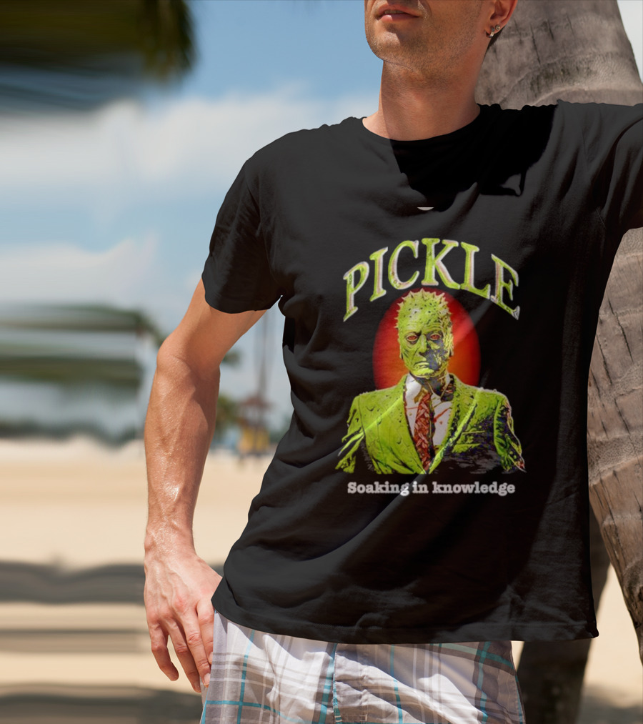 PICKLE Soaking In Knowledge T-Shirt