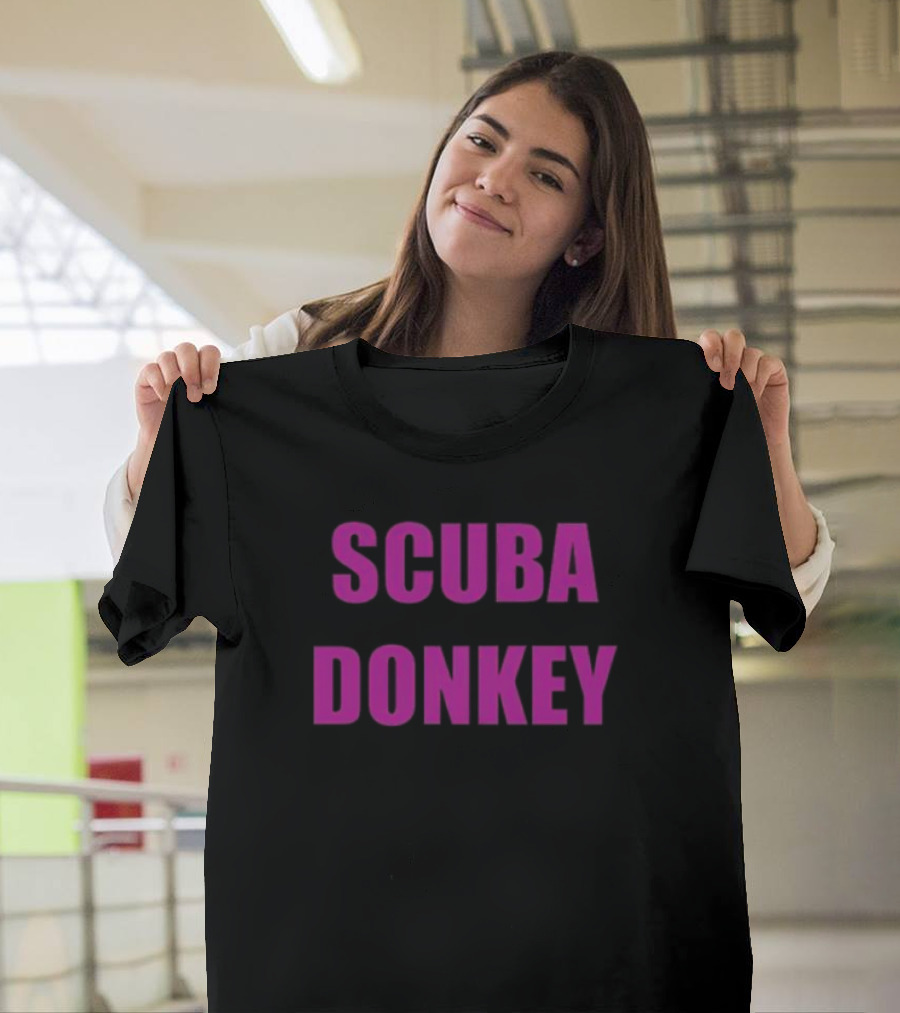 Scuba Donkey Adam Mcintyre T-Shirt