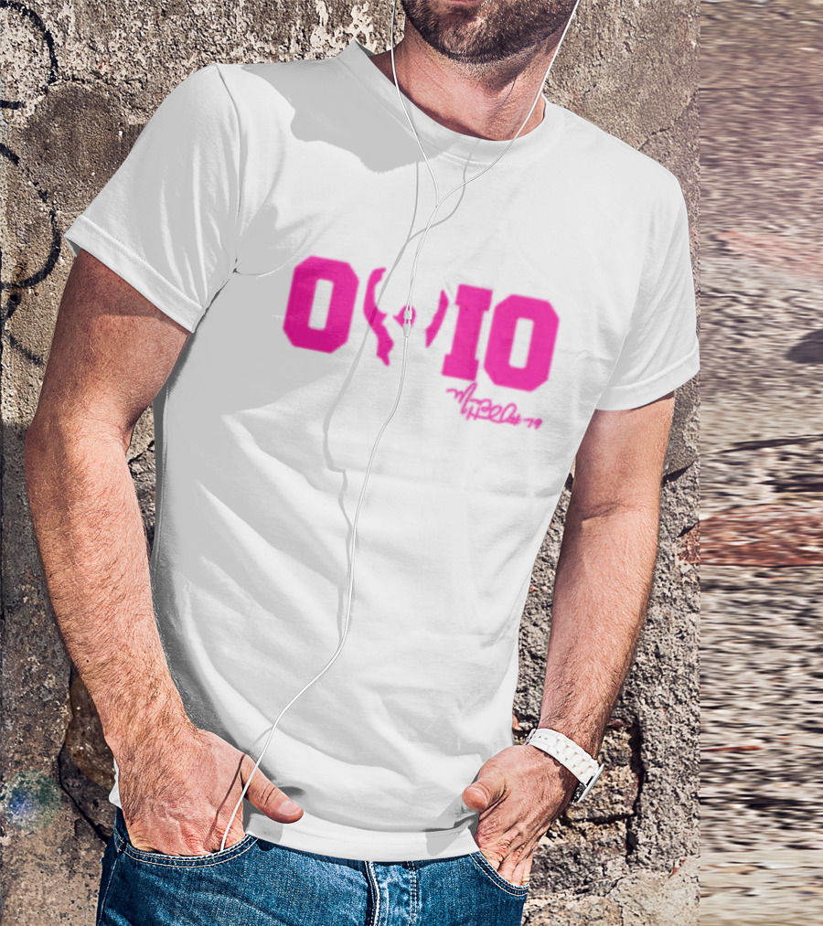 Ohio State Marcus Hall Signature O-H-I-O T-Shirt