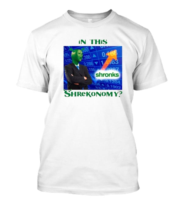 In This Shrekonomy Shronks Stock Market T-Shirt