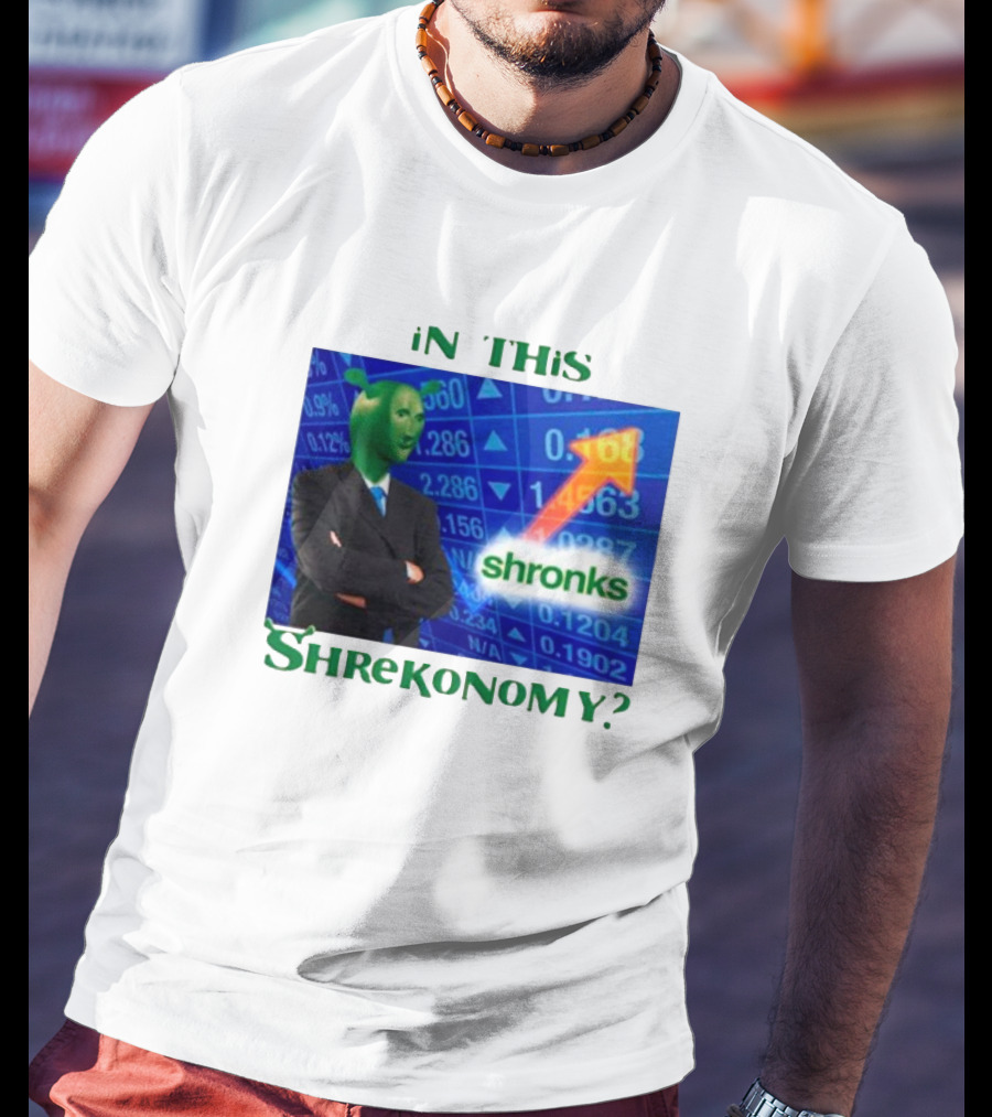 In This Shrekonomy Shronks Stock Market T-Shirt
