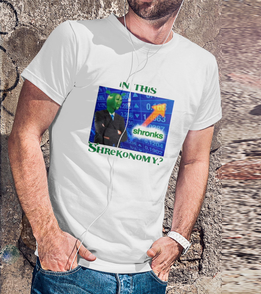 In This Shrekonomy Shronks Stock Market T-Shirt